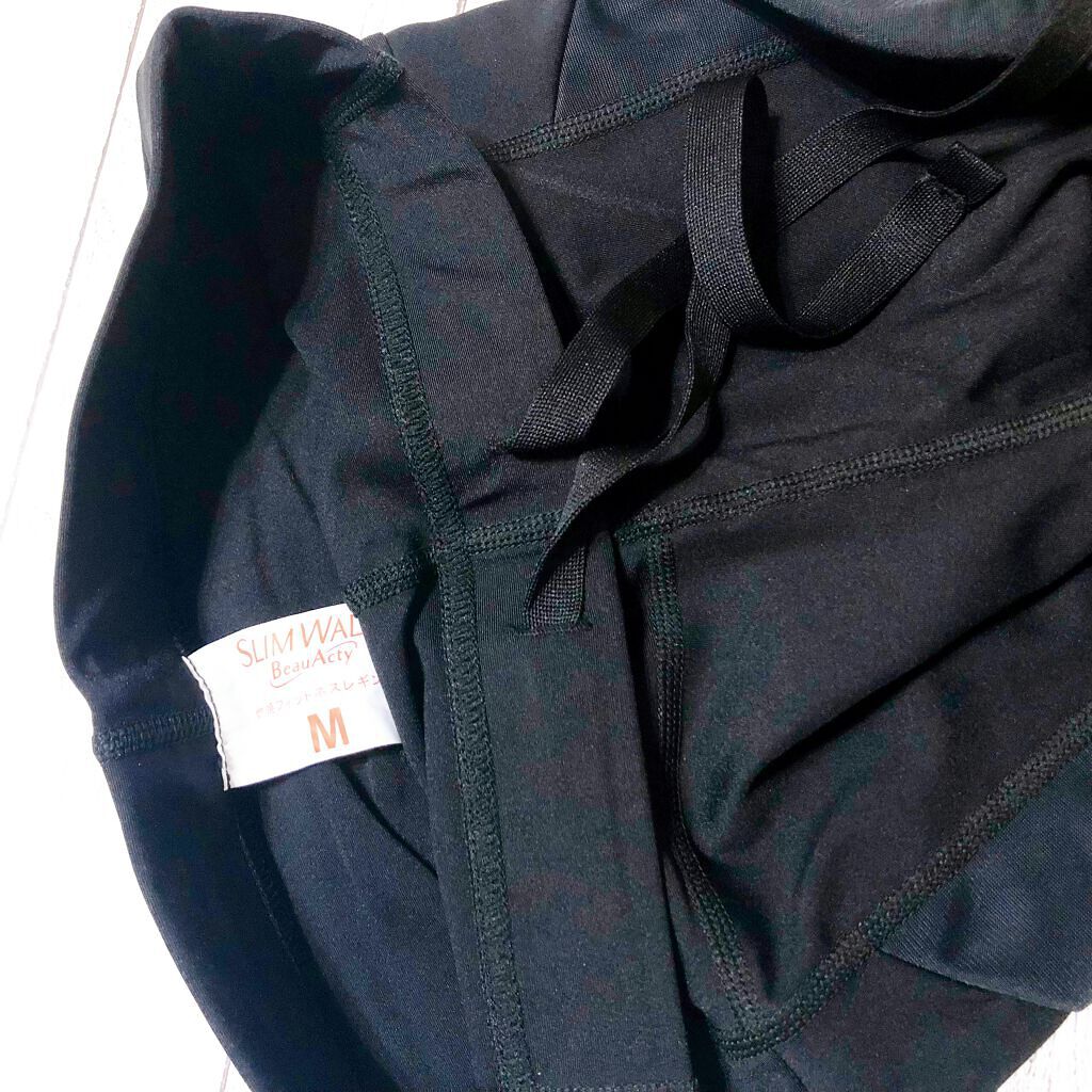 スリムウォーク Beau-Acty 燃焼シェイプレギンス/SLIMWALK/着圧ソックス・レギンスを使ったクチコミ（2枚目）