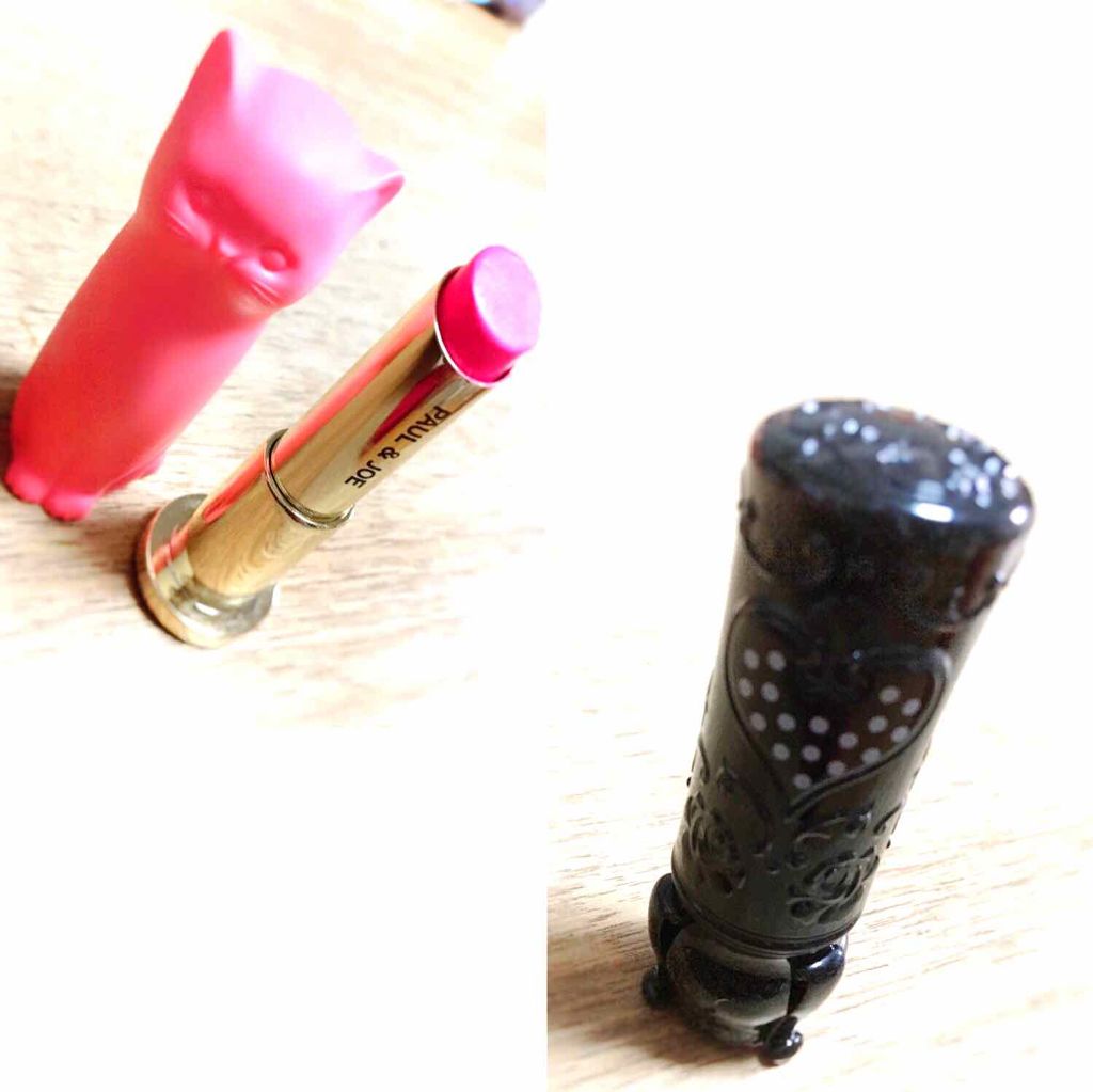 リップスティック N 211 紅色のフラミンゴ/PAUL & JOE BEAUTE/口紅を使ったクチコミ（3枚目）