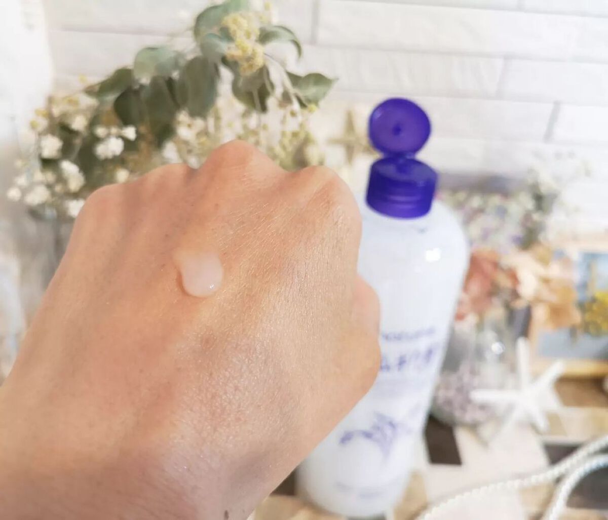 ハトムギ保湿ジェル(ナチュリエ スキンコンディショニングジェル)/ナチュリエ/美容液を使ったクチコミ（3枚目）