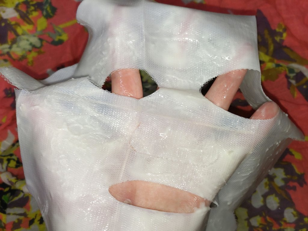 ドリームグロウマスク CC(保護・保湿)/FEMMUE/シートマスク・パックを使ったクチコミ(4枚目)