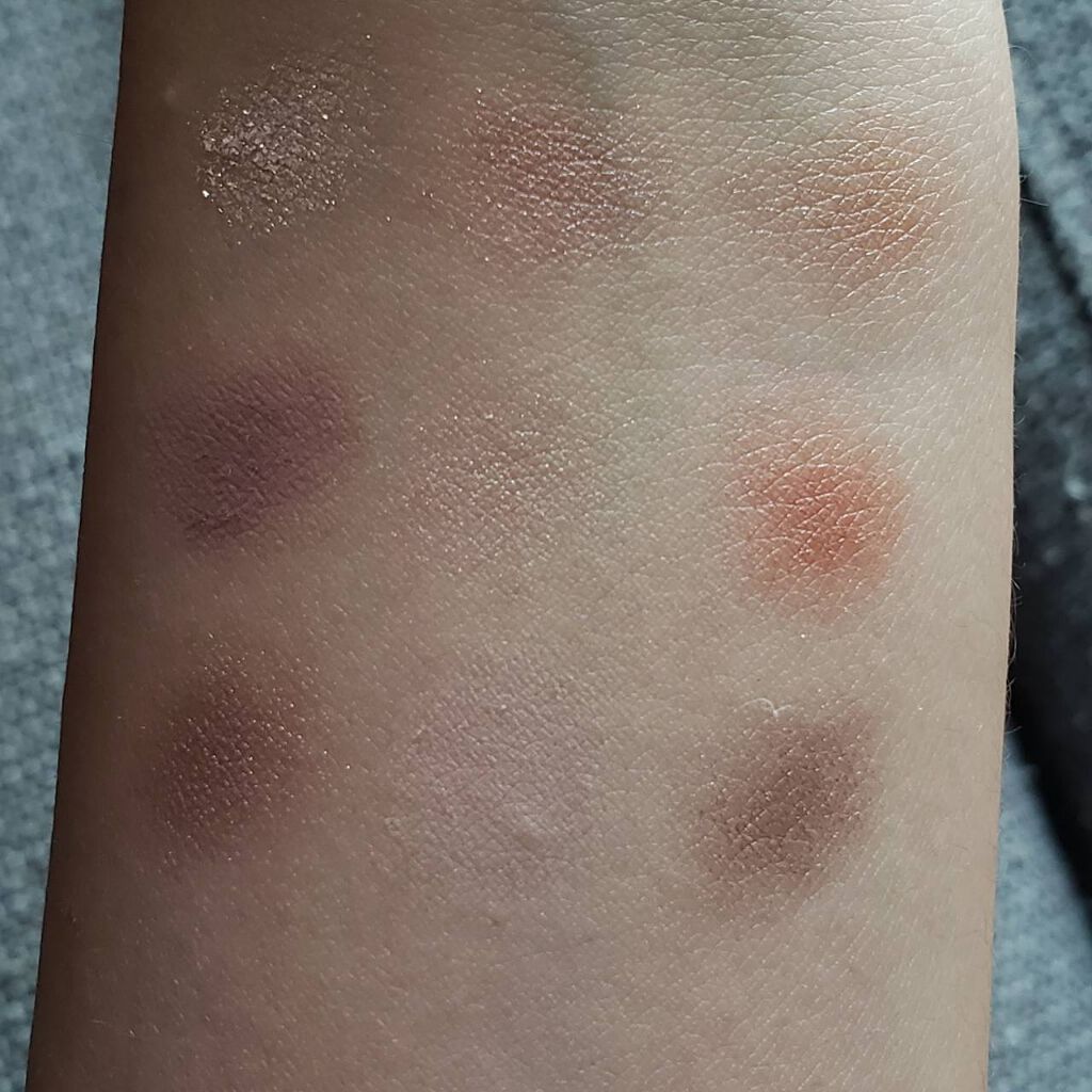 UR GLAM BLOOMING EYE COLOR PALETTE/U R GLAM/アイシャドウパレットを使ったクチコミ(3枚目)