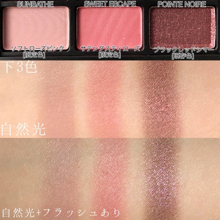 アンラップド ミニアイシャドーパレット DOLCE VITA/NARS/アイシャドウパレットを使ったクチコミ(4枚目)