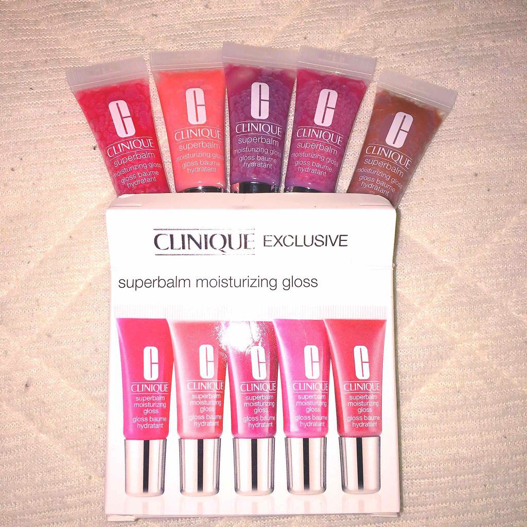 スーパーバーム モイスチャライジング グロス/CLINIQUE/リップグロスを使ったクチコミ(1枚目)