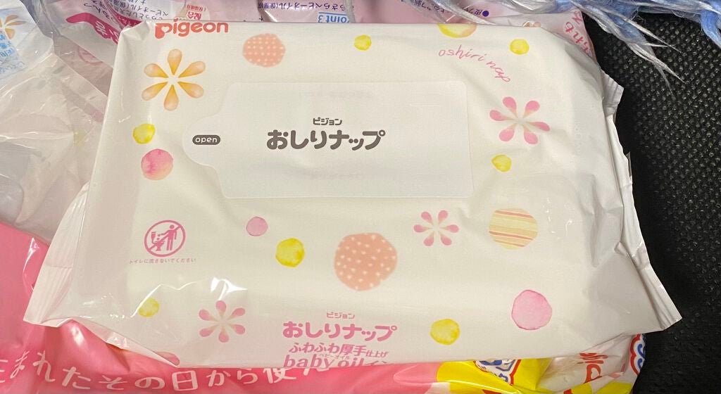 おしりナップふわふわ厚手仕上げ(baby oilイン) ピジョン