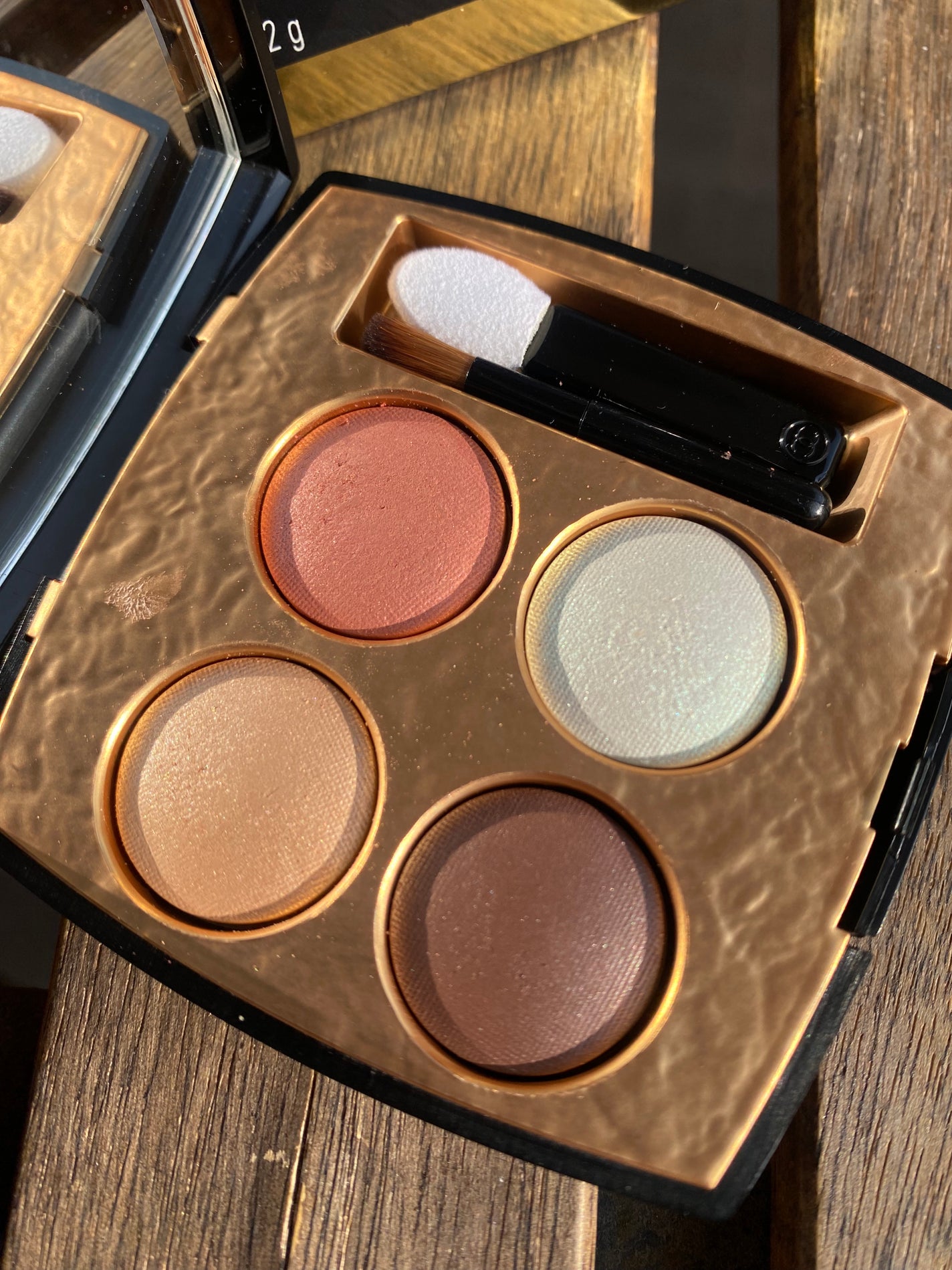 レ キャトル オンブル ビザンス /CHANEL/アイシャドウパレットを使ったクチコミ(2枚目)