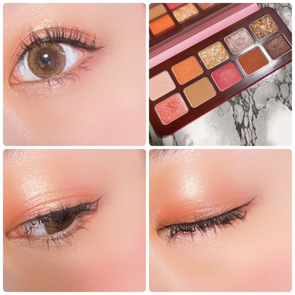 アズキ フィユテ アイ パレット/shu uemura/アイシャドウパレットを使ったクチコミ（3枚目）