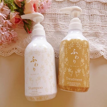 ふわり シャンプー＆ヘアトリートメント シャンプー 500ml/ナノエッグ/シャンプー・コンディショナーを使ったクチコミ（1枚目）