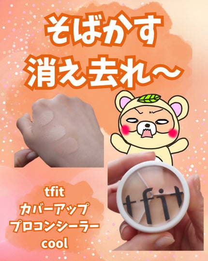 カバーアッププロコンシーラー/TFIT/パレットコンシーラーを使ったクチコミ(1枚目)