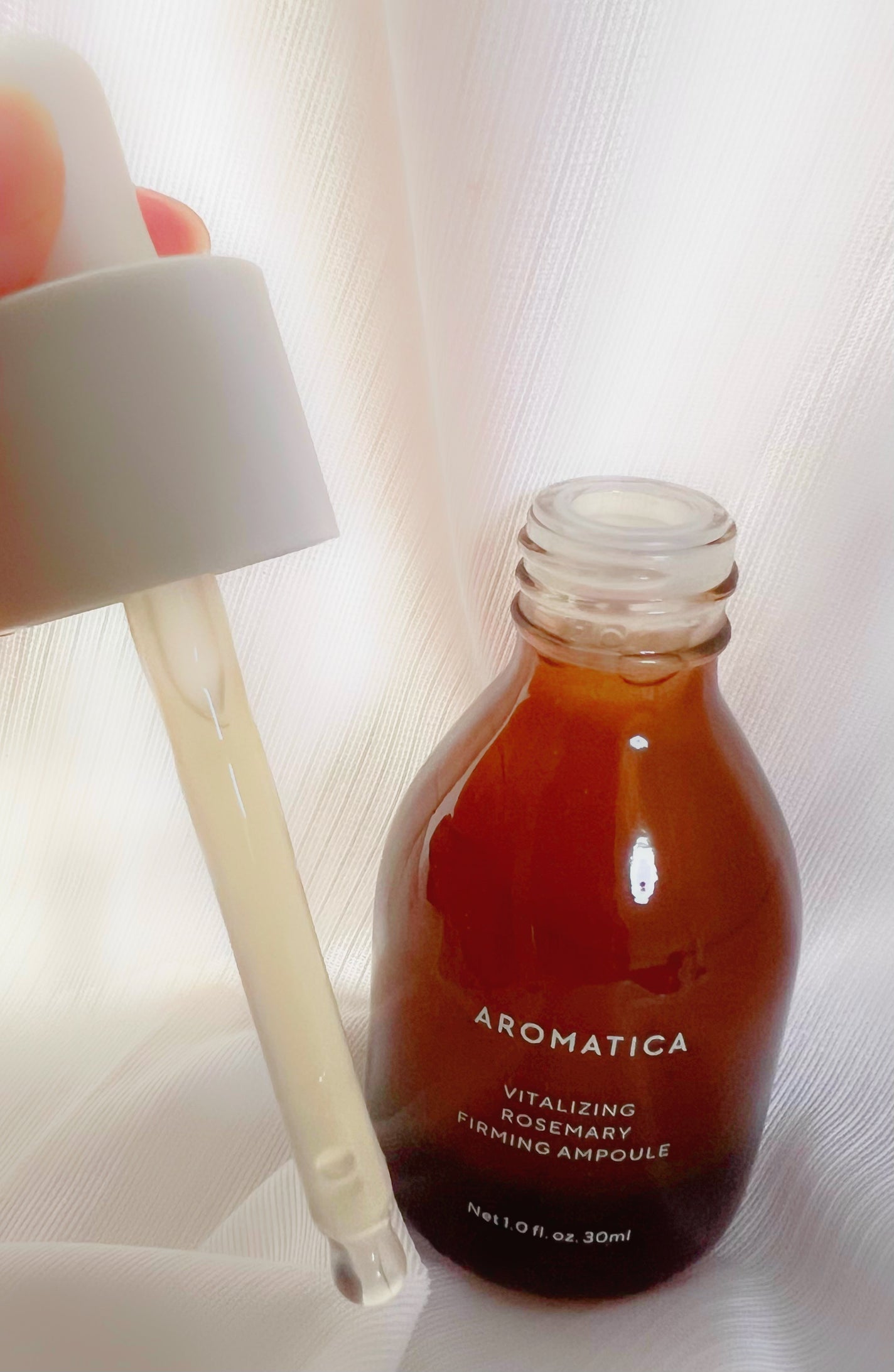 バイタライジング ローズマリー ファーミング アンプル/AROMATICA/美容液を使ったクチコミ(2枚目)