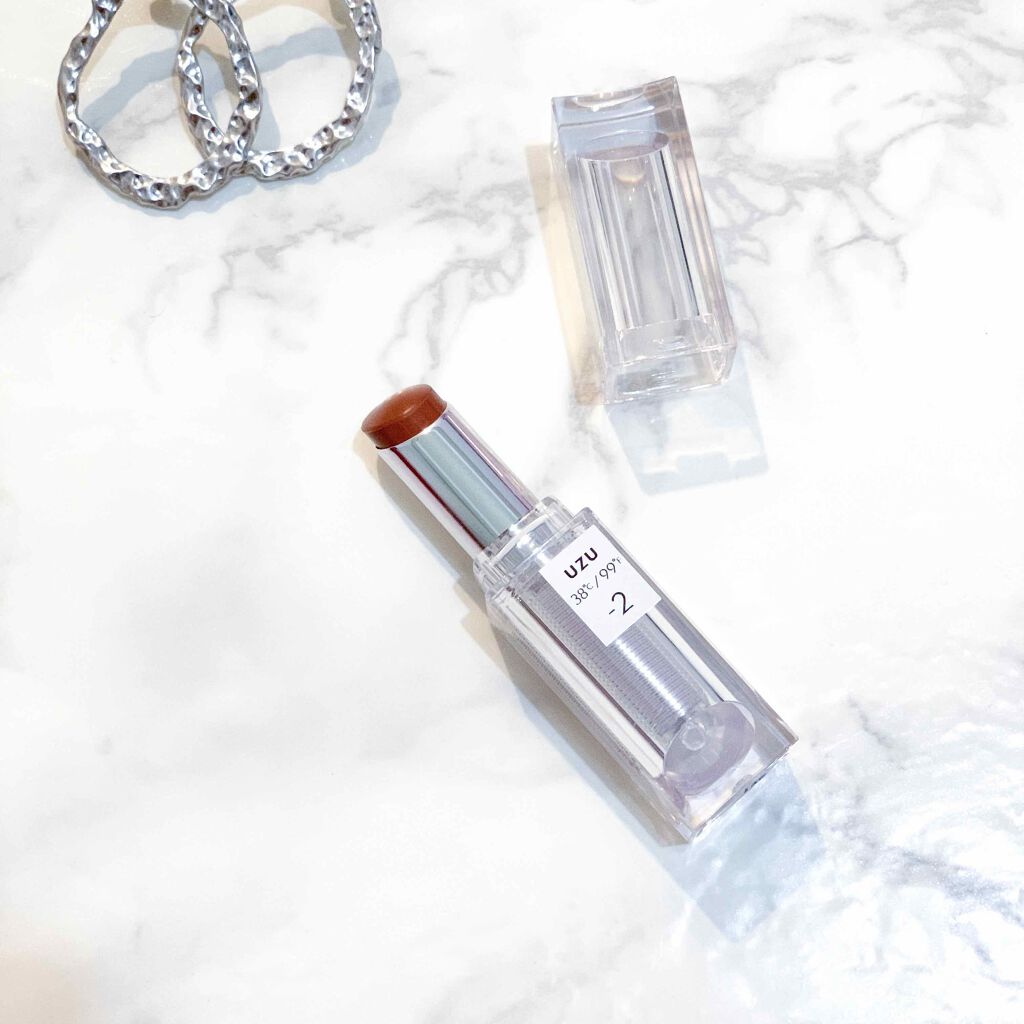  38°C / 99°F Lipstick &lt;TOKYO&gt;/UZU BY FLOWFUSHI/口紅を使ったクチコミ（2枚目）