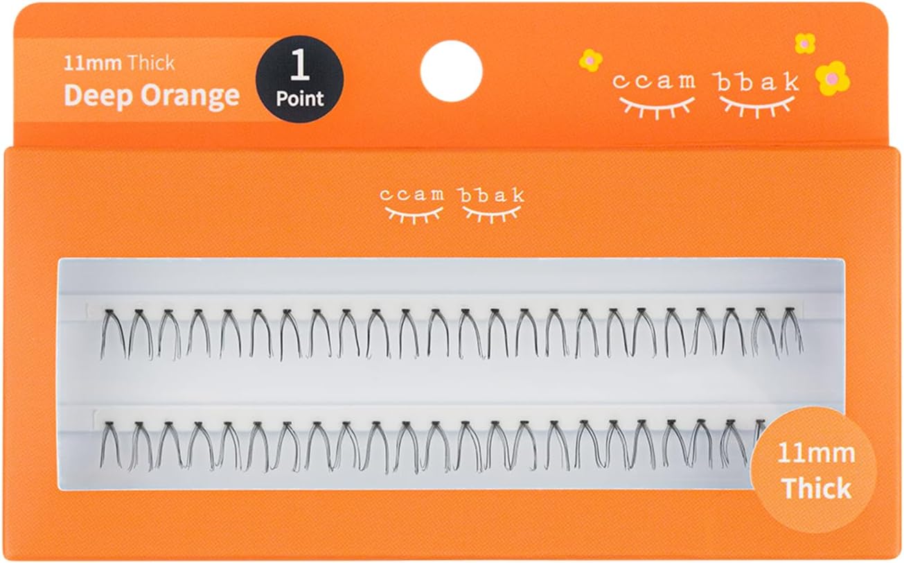 CCAM BBAK 部分用つけまつげ Deep Orange / CCAM BBAK