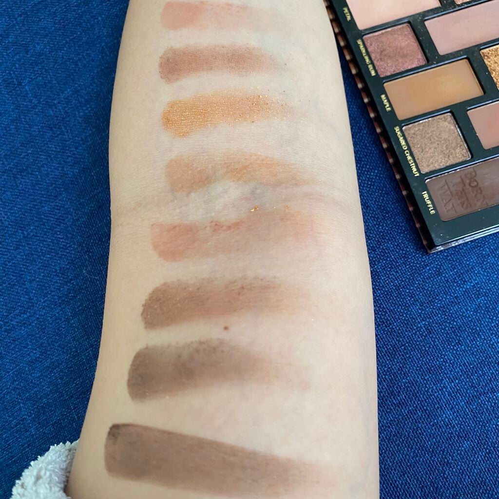 ボーン ディス ウェイ ザ ナチュラル ヌード アイシャドウ パレット/Too Faced/アイシャドウパレットを使ったクチコミ(6枚目)