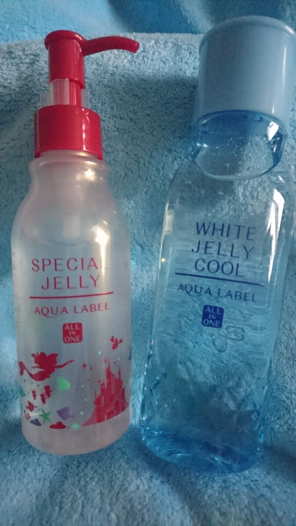 ホワイトジュレ クール/アクアレーベル/オールインワン化粧品を使ったクチコミ（1枚目）