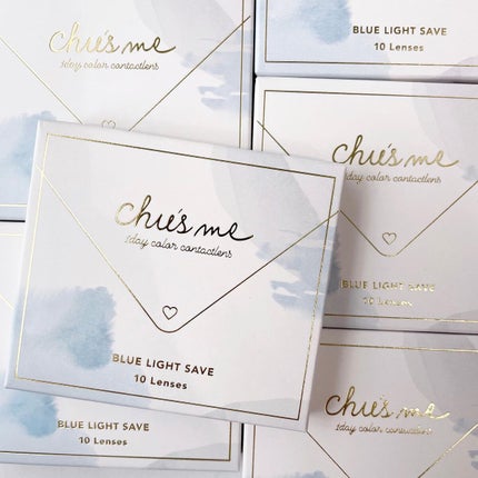 Chu's me BLUE LIGHT SAVE 1day/Chu's me/カラーコンタクトレンズを使ったクチコミ(7枚目)