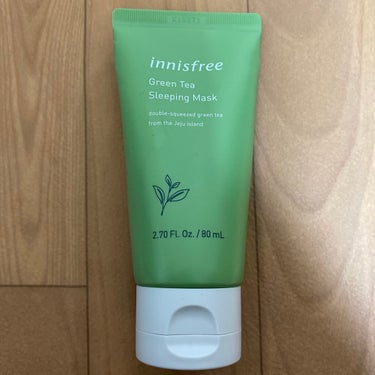 グリーンティー スリーピングマスク/innisfree/洗い流すパック・マスクを使ったクチコミ（1枚目）