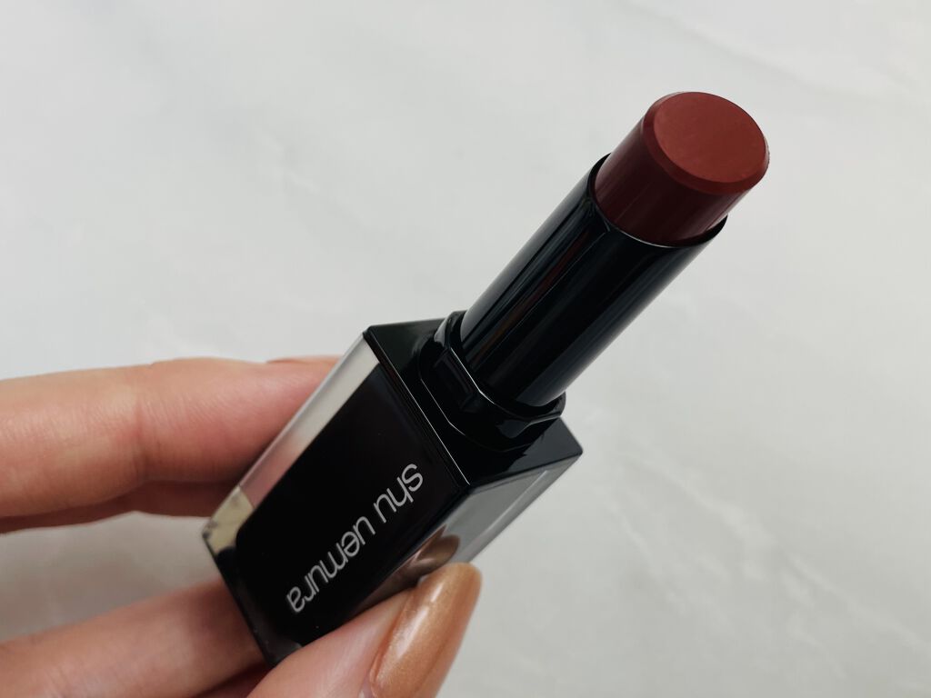 ルージュ アンリミテッド マット M RD 196(限定)/shu uemura/口紅を使ったクチコミ（1枚目）