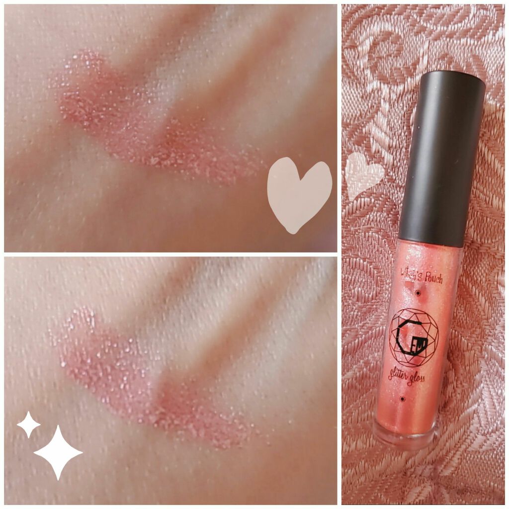 ジェムグリッターグロス/Witch's Pouch/リップグロスを使ったクチコミ(1枚目)