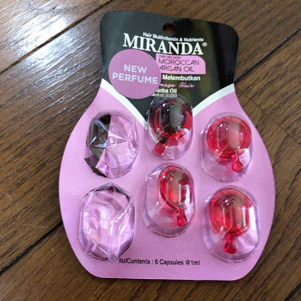 ヘアビタミン デイリーケアヘアオイル/MIRANDA/ヘアオイルを使ったクチコミ(1枚目)