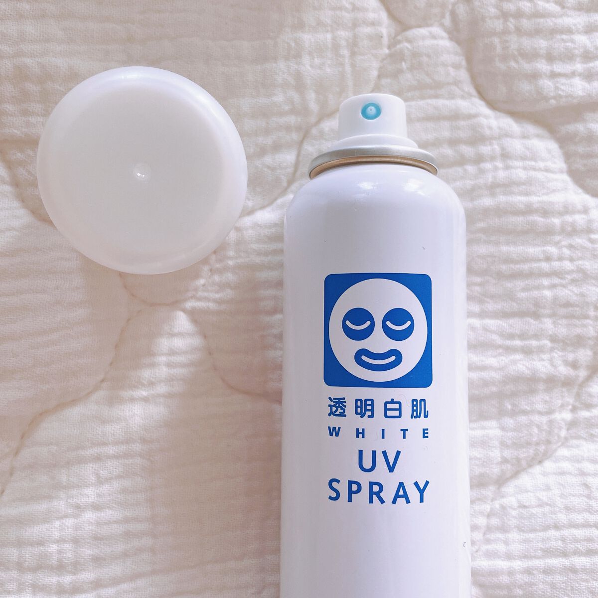 透明白肌　ホワイトUVスプレー/透明白肌/日焼け止めミスト・スプレーを使ったクチコミ（3枚目）
