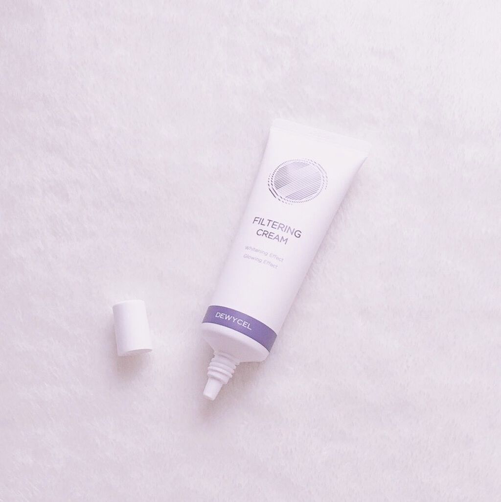 フィルタリングクリーム/DEWYCEL/日焼け止めクリームを使ったクチコミ（2枚目）