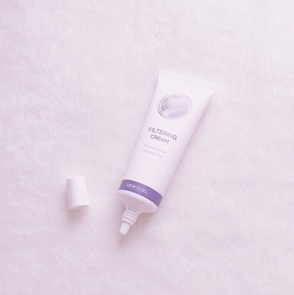 フィルタリングクリーム/DEWYCEL/日焼け止めクリームを使ったクチコミ(2枚目)
