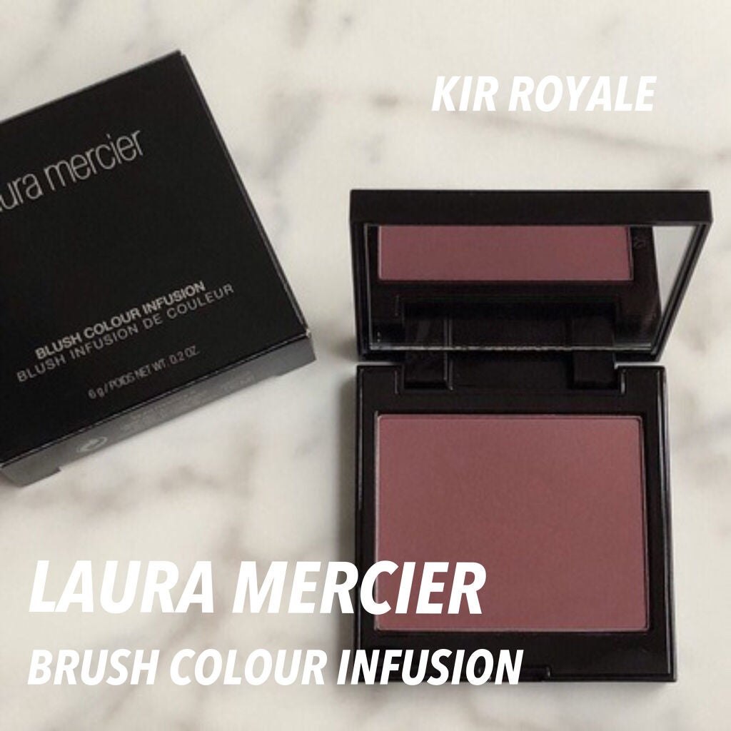 ブラッシュ カラー インフュージョン/ローラ メルシエ/パウダーチークを使ったクチコミ(1枚目)