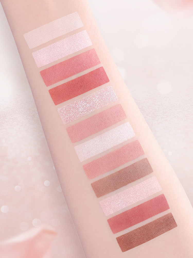 エクスプローラ12色 動物アイシャドウパレット/PERFECT DIARY/アイシャドウパレットを使ったクチコミ（2枚目）