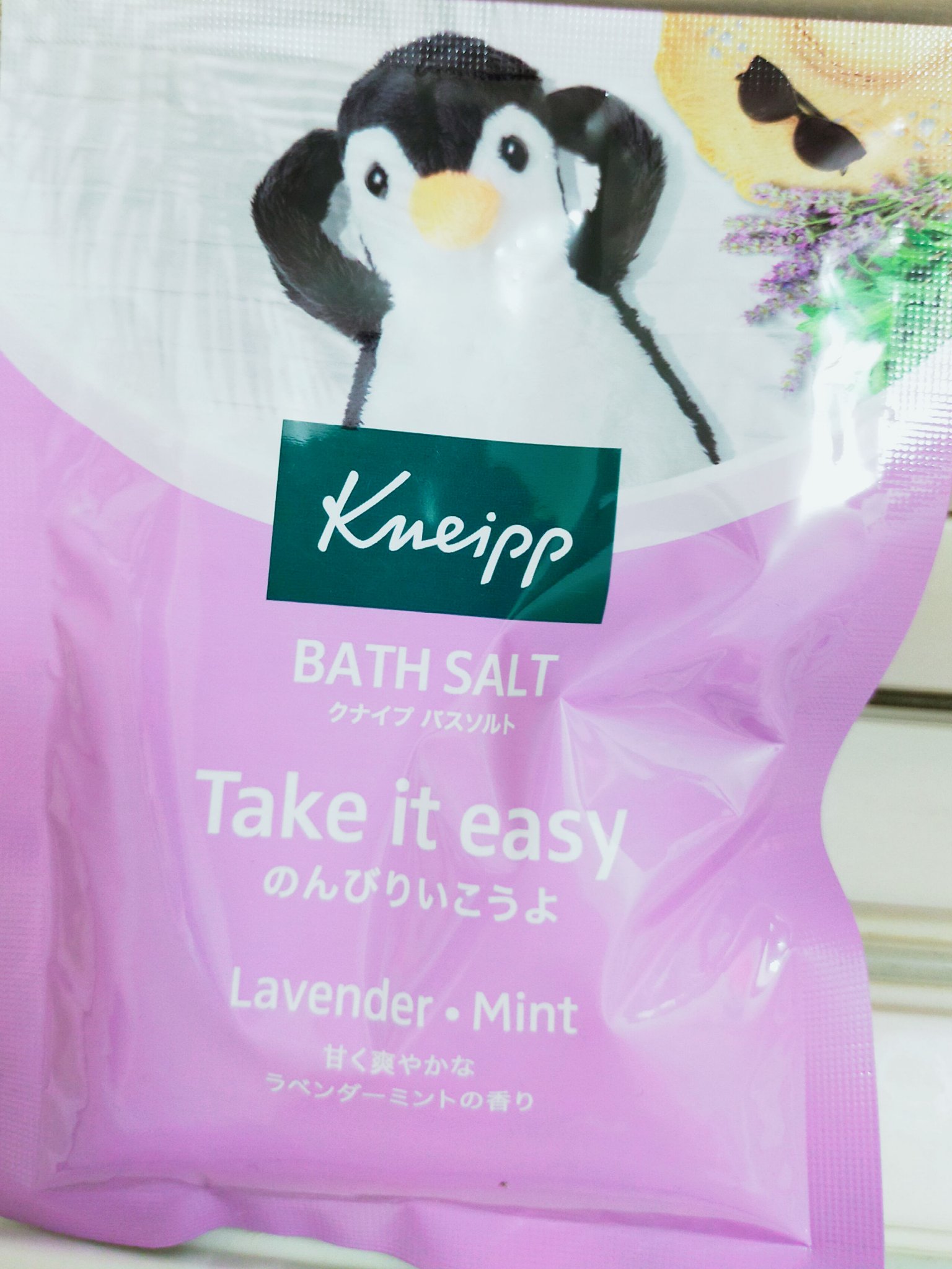 バスソルト ラベンダーミントの香り/クナイプ/無機塩系入浴剤を使ったクチコミ（1枚目）