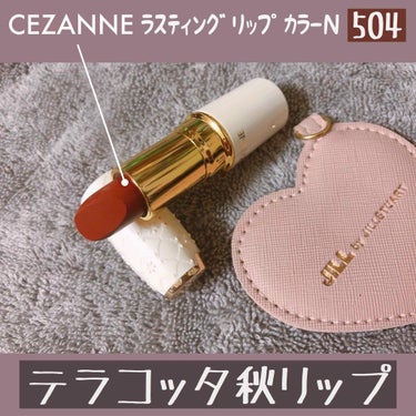 ラスティング リップカラーN/CEZANNE/口紅を使ったクチコミ（1枚目）