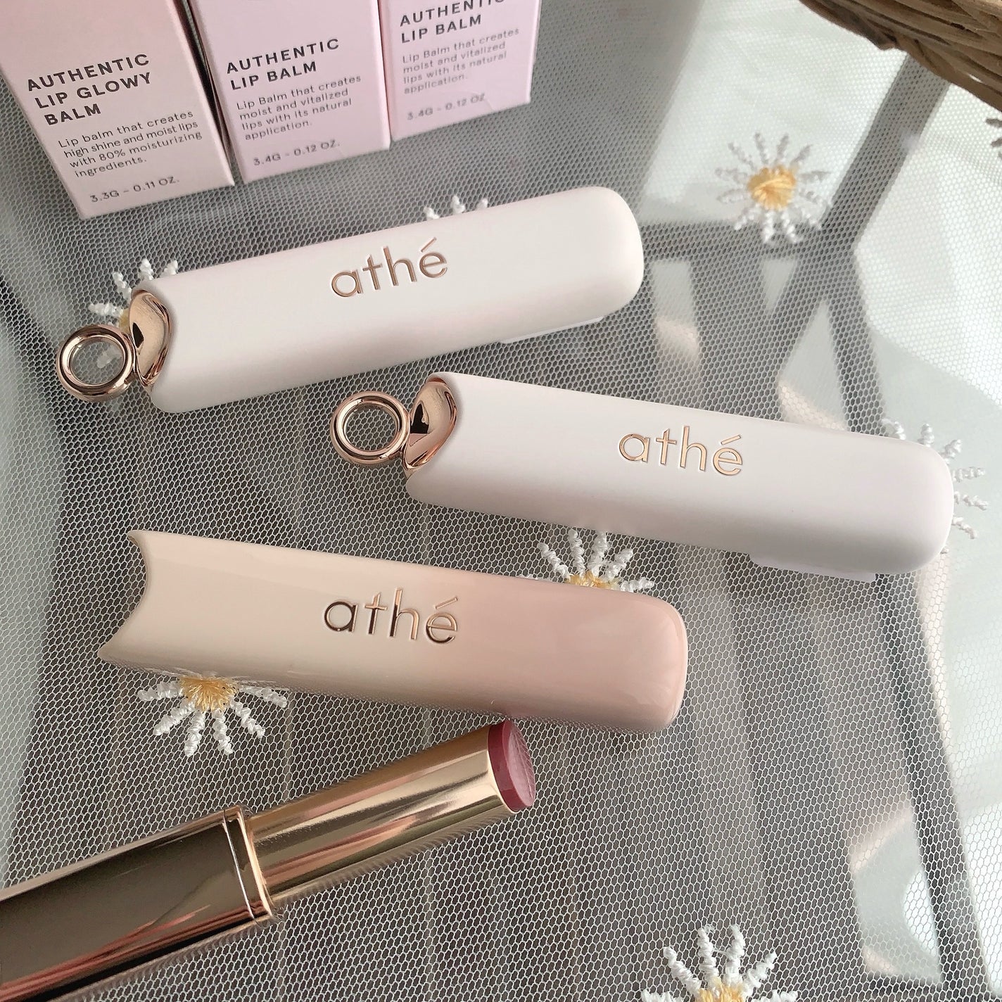 オーセンティック リップ バーム/athé/口紅を使ったクチコミ(8枚目)