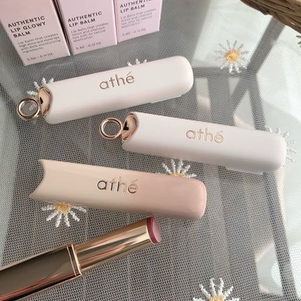 オーセンティック リップ バーム 04 ブレイブ /athé/口紅の画像