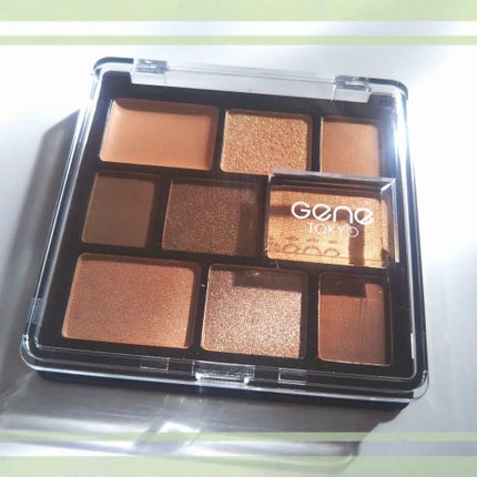 GENE TOKYO ムードアイシャドウパレット/DAISO/アイシャドウパレットを使ったクチコミ(1枚目)