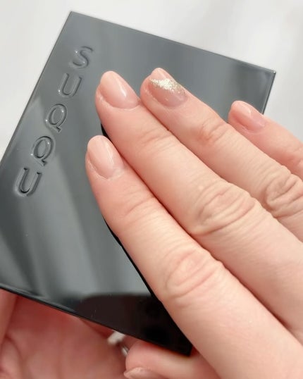 プレストチーク シームレスピンク/&be/パウダーチークを使ったクチコミ(3枚目)