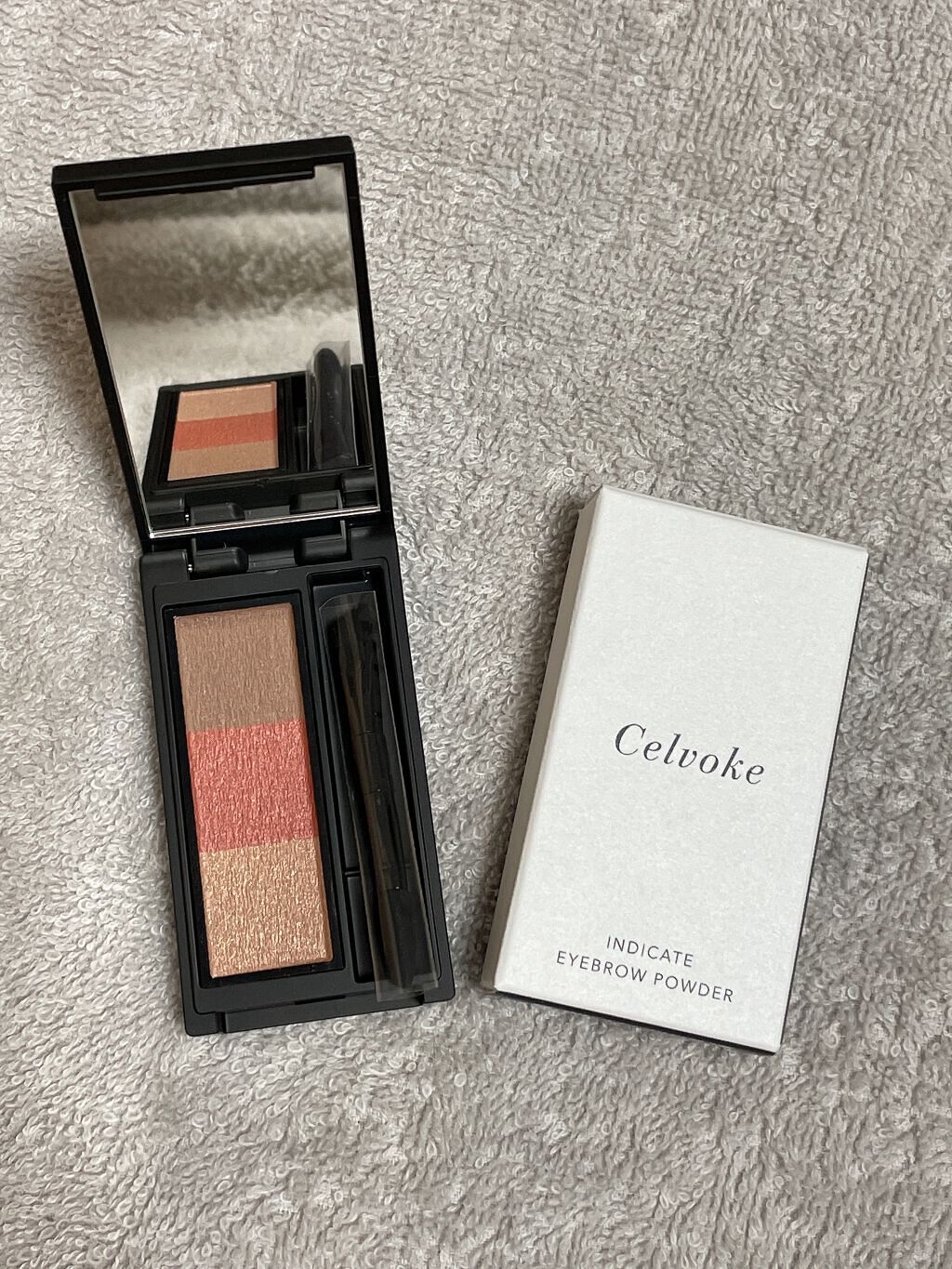 セルヴォーク インディケイトアイブロウパウダー/Celvoke/パウダーアイブロウを使ったクチコミ(2枚目)