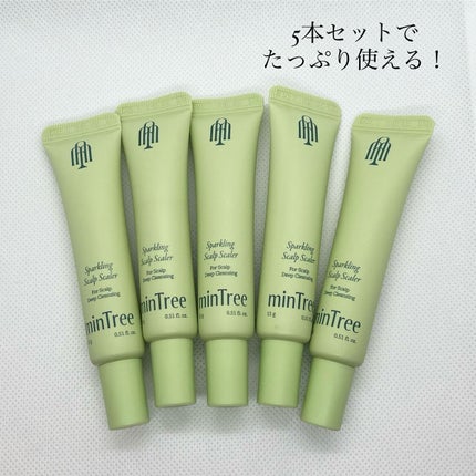 スパークリングスカルプスケーラー/ミンツリー/頭皮ケアを使ったクチコミ(3枚目)