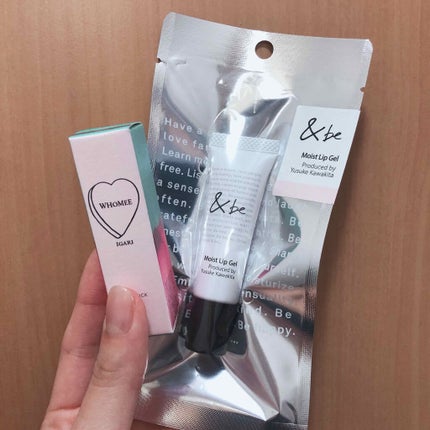 モイストリップジェル/&be/リップオイルを使ったクチコミ(1枚目)