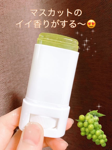 アピュー ジューシーパン UVスティック GR01 マスカットバー/A’pieu/日焼け止め・UVケアを使ったクチコミ(3枚目)