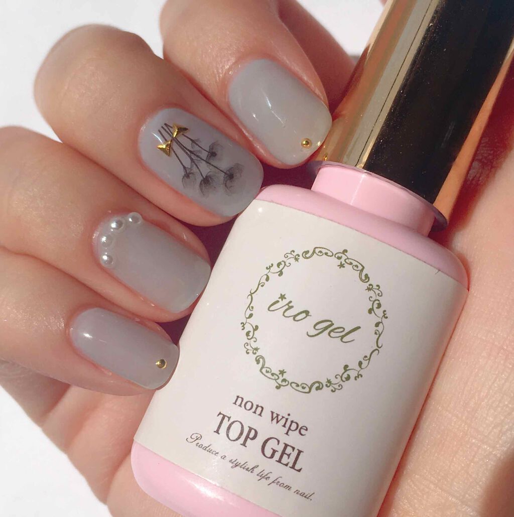 irogel ノンワイプトップ コート/irogel(イロジェル)/ジェルネイルを使ったクチコミ（2枚目）