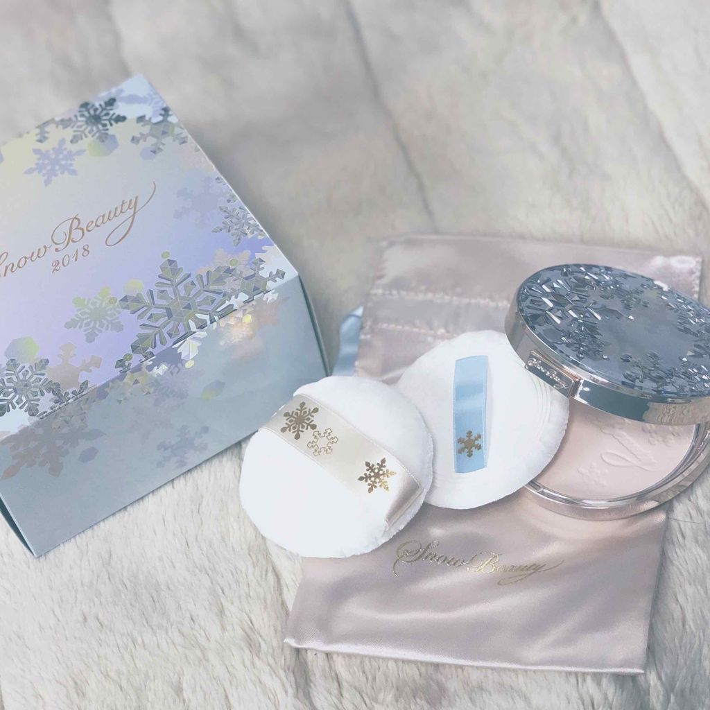 スノービューティー ホワイトニング フェースパウダー 2017/スノービューティー/プレストパウダーを使ったクチコミ（1枚目）