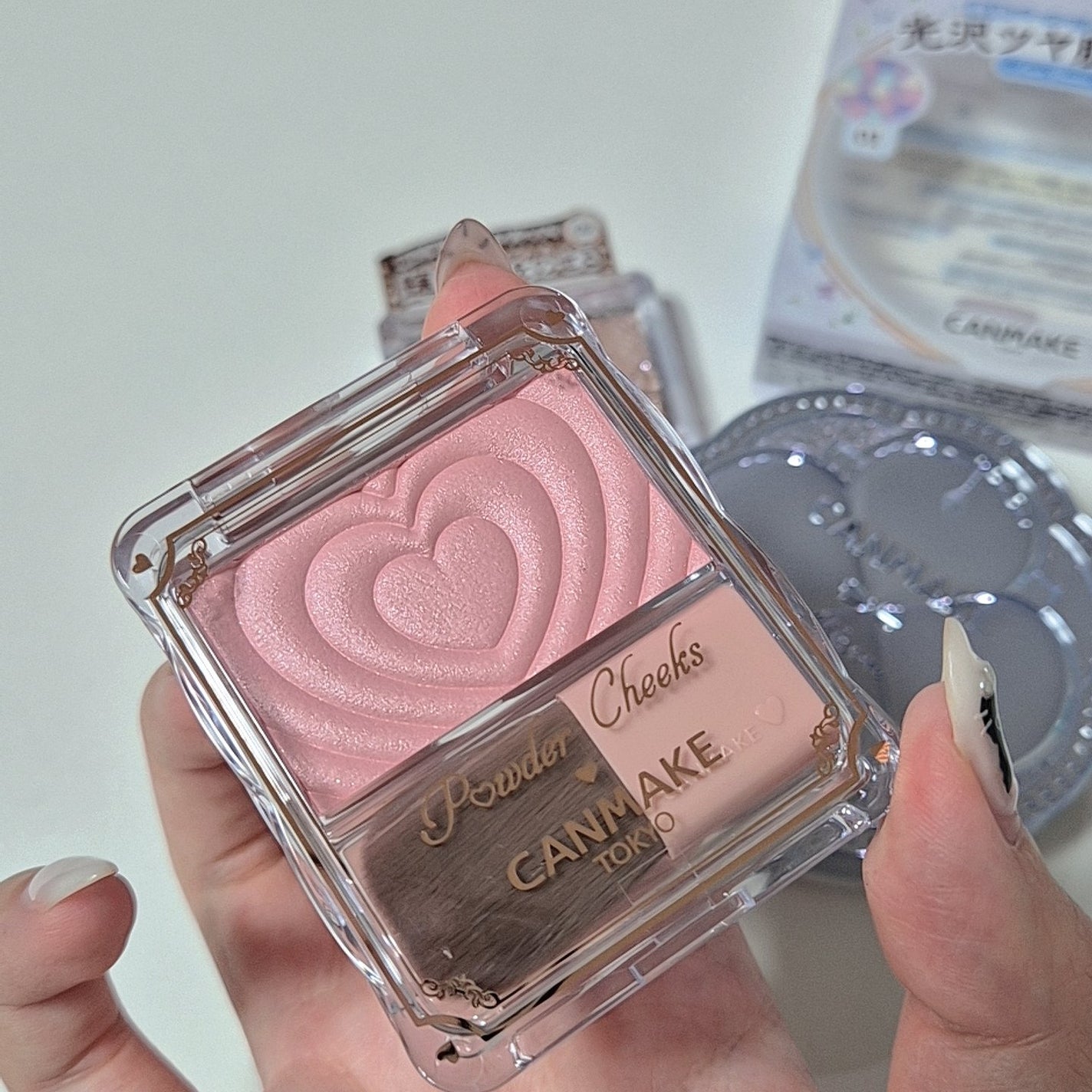 パウダーチークス/キャンメイク/パウダーチークを使ったクチコミ(2枚目)