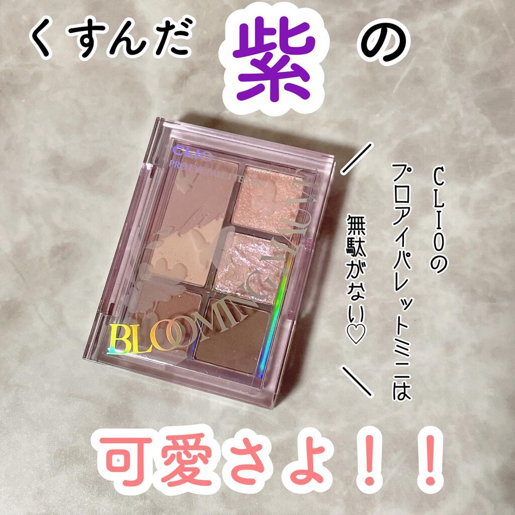 プロ アイパレット ミニ/CLIO/アイシャドウパレットを使ったクチコミ(1枚目)