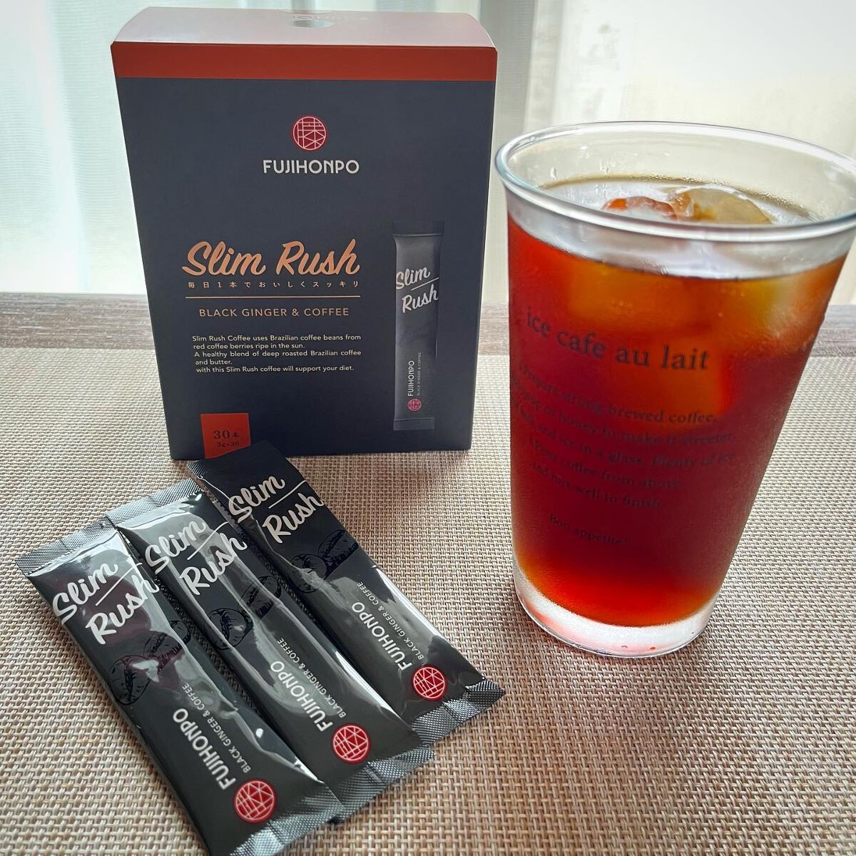 えむすたぐらむ on LIPS 「FUJIHONPOSlimRushコーヒー1箱30本入り..」(2枚目)