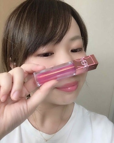 NARS オイルインフューズド リップティントのクチコミ「NARS   ORGASM

初NARS！初オーガズム！
オーガズムという人気色があることを、.....」（3枚目）