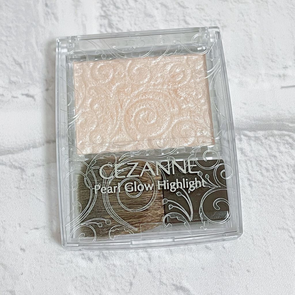 パールグロウハイライト/CEZANNE/パウダーハイライトを使ったクチコミ(1枚目)
