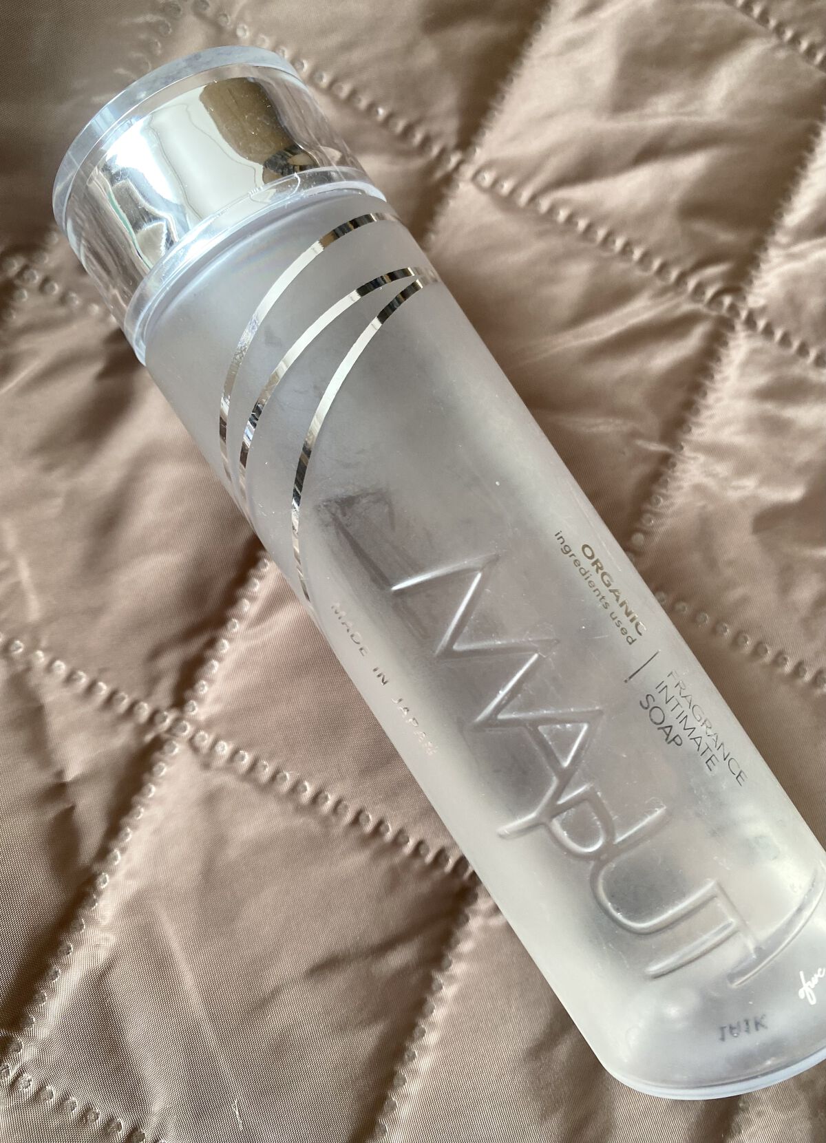 オーガニックフレグランスインティメイトソープ MAPUTI/MAPUTI/デリケートゾーンケアを使ったクチコミ（1枚目）