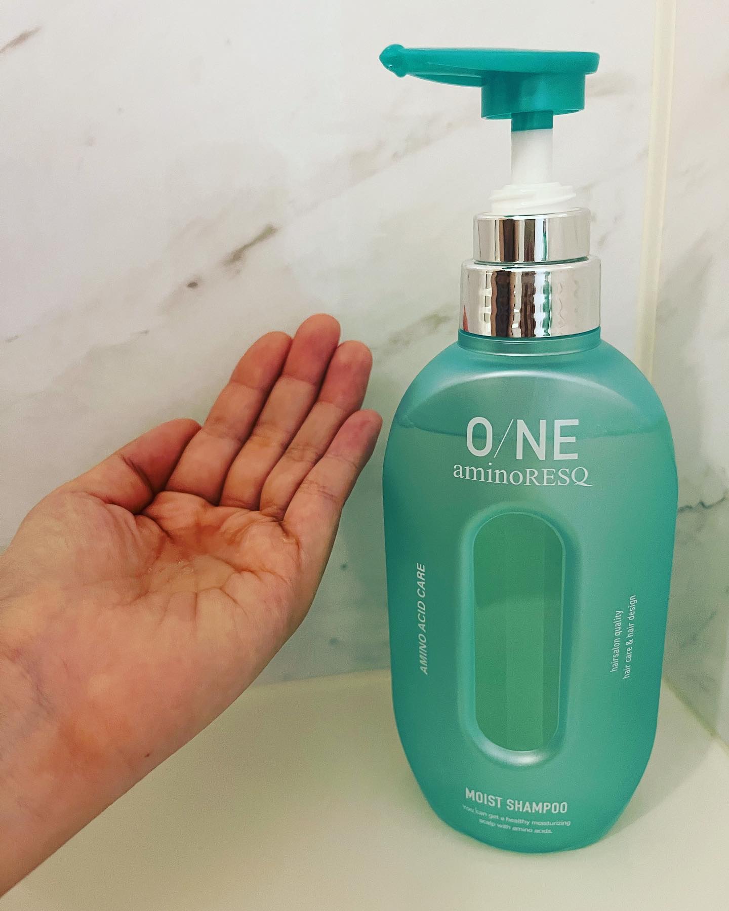 ワン アミノレスキューモイストシャンプー/トリートメント/アミノレスキュー/市販シャンプーを使ったクチコミ（2枚目）