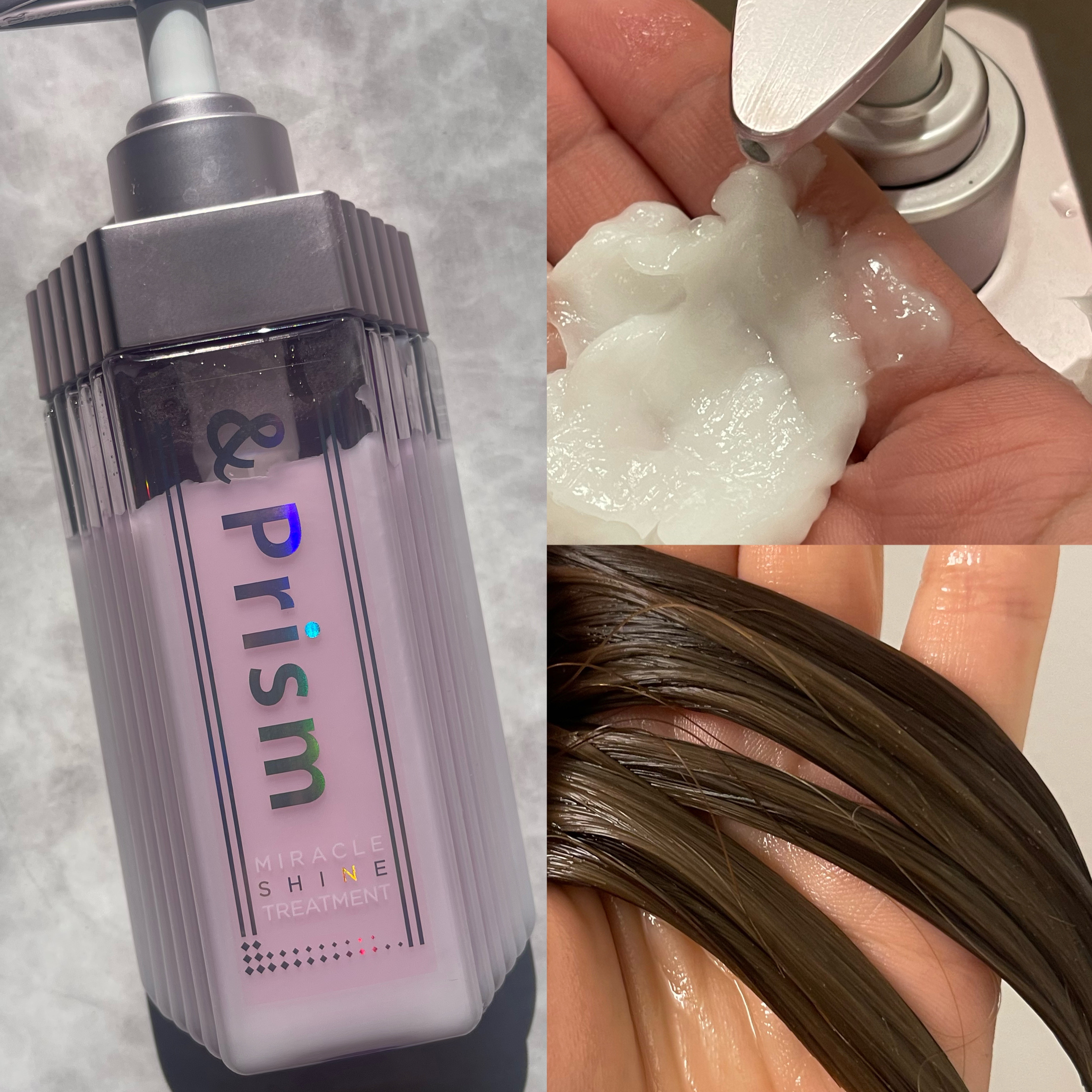 ミラクル シャイン シャンプー/ヘアトリートメント/&Prism/市販シャンプーを使ったクチコミ（3枚目）