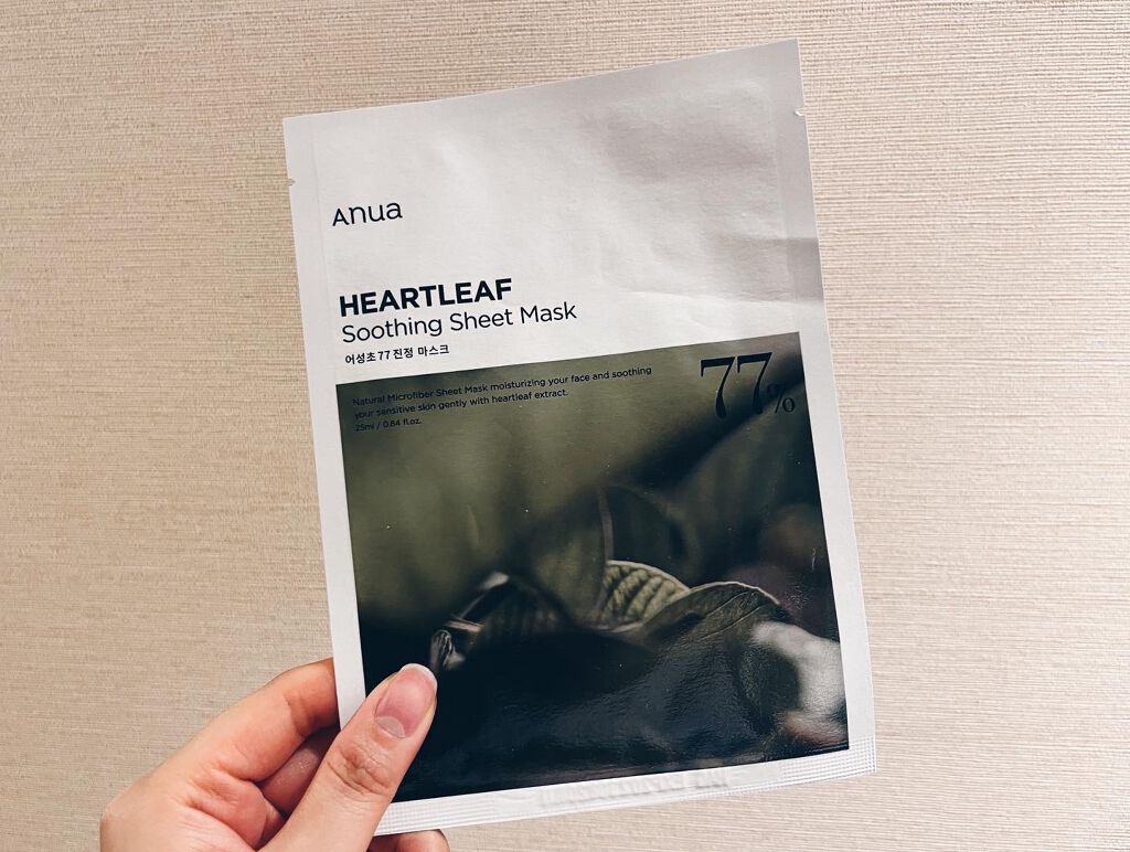ドクダミ77 % 鎮静マスクパック/Anua/シートマスク・パックを使ったクチコミ(2枚目)