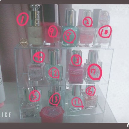 カラフルネイルズ/キャンメイク/マニキュアを使ったクチコミ(2枚目)