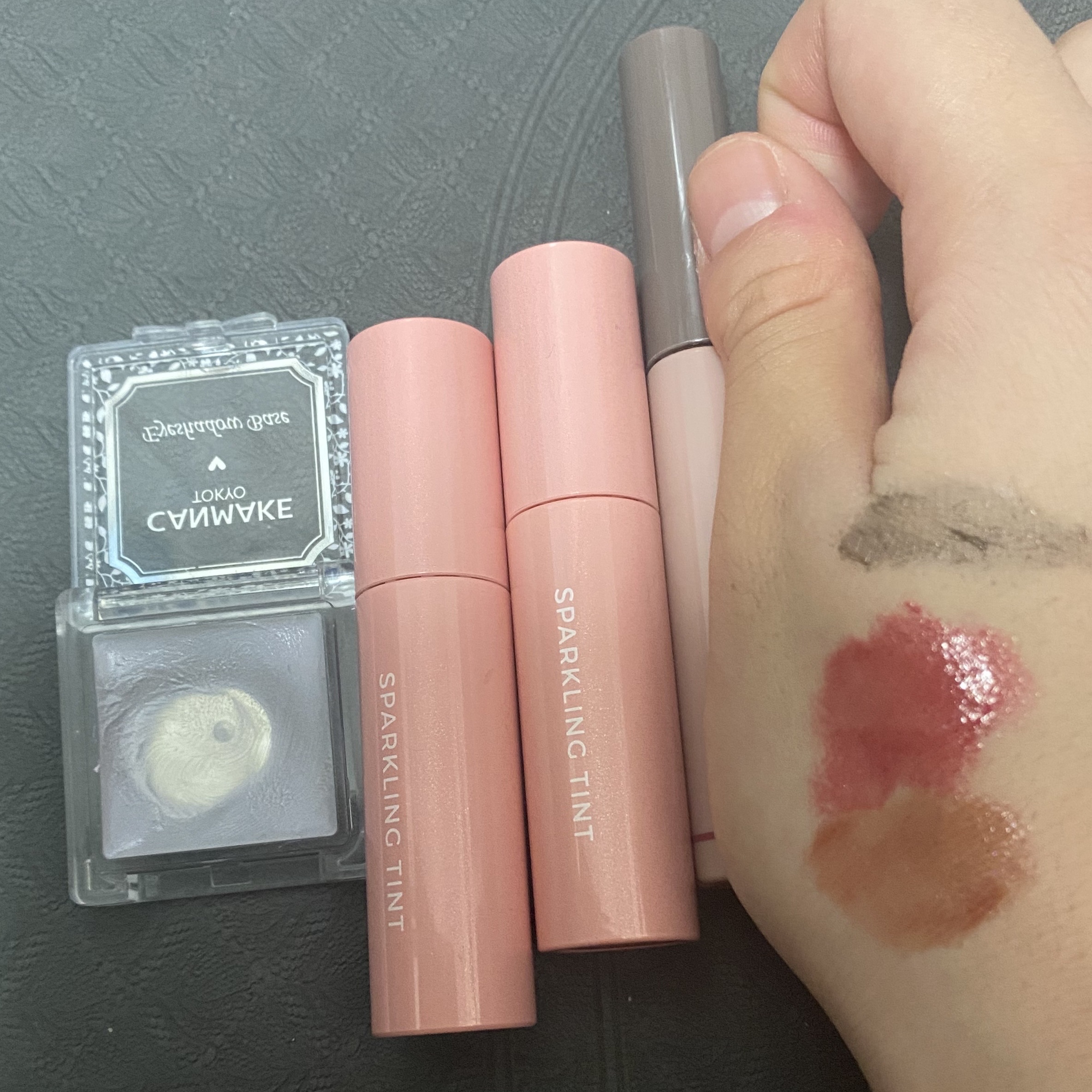 アピュー ジューシーパン スパークリングティント/A’pieu/口紅を使ったクチコミ（3枚目）